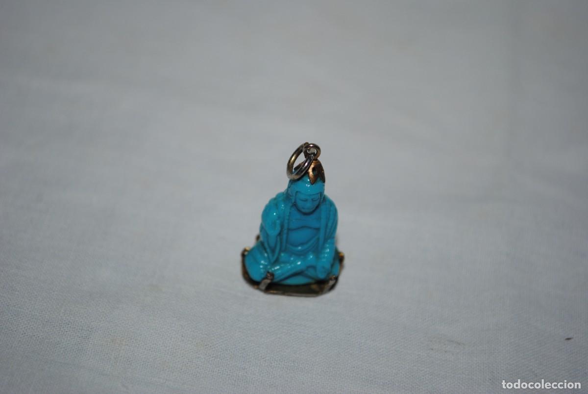 Joyeria: COLGANTE DE CRISTAL , EN FORMA DE BUDA . - Foto 4