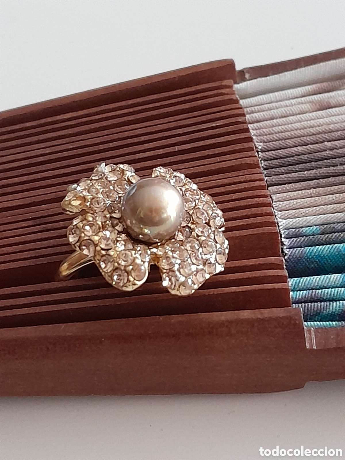 Joyeria: ANILLO CON CRISTAL SWAROVSKI Y PERLA - Foto 5