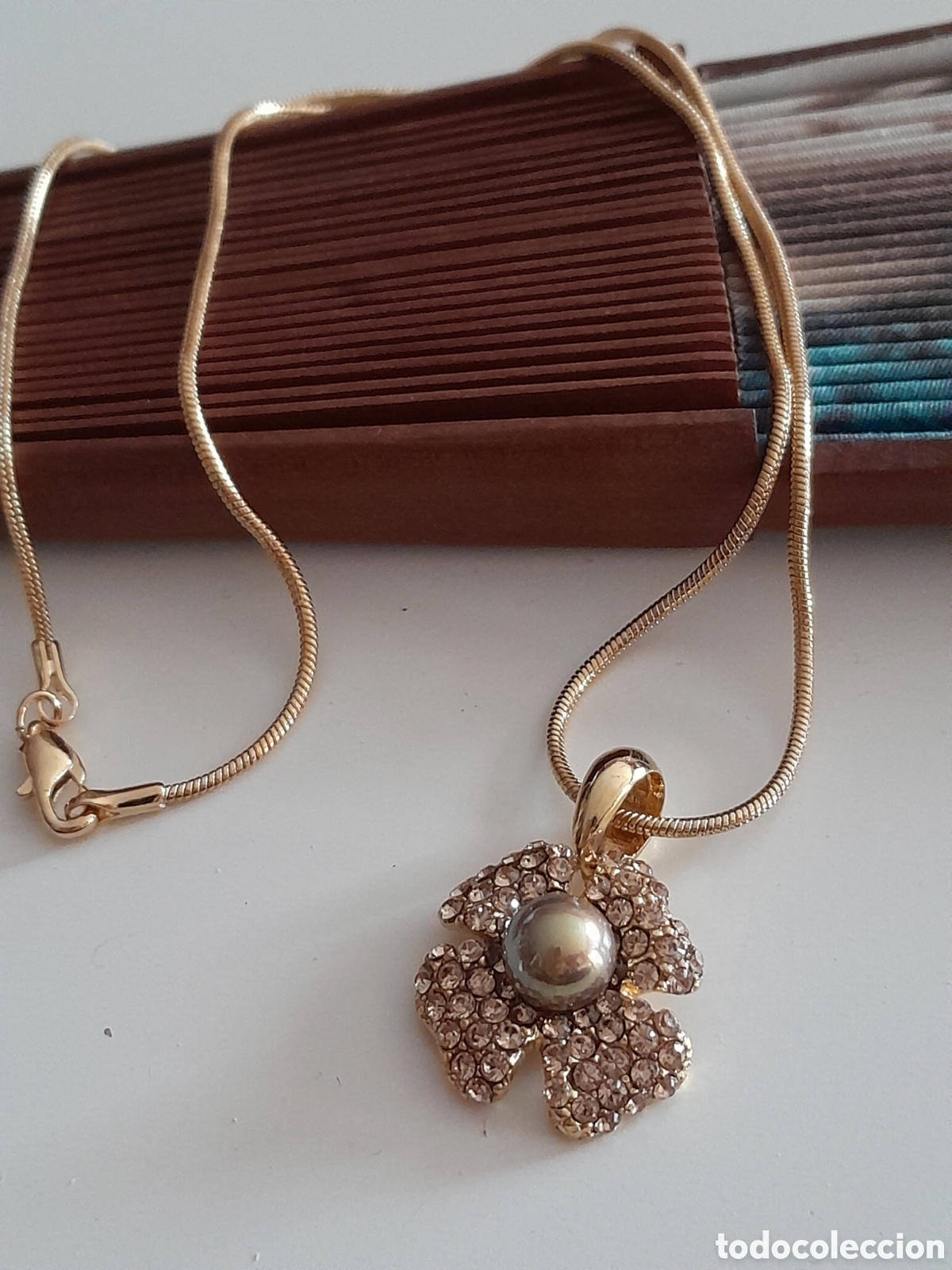 Joyeria: GARGANTILLA DE SWAROVSKI Y PERLA - Foto 5