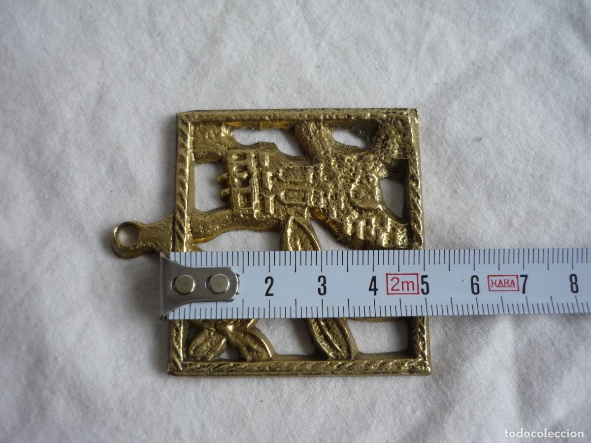 Joyeria: Colgante de bronce calado Torre con flores - Foto 6