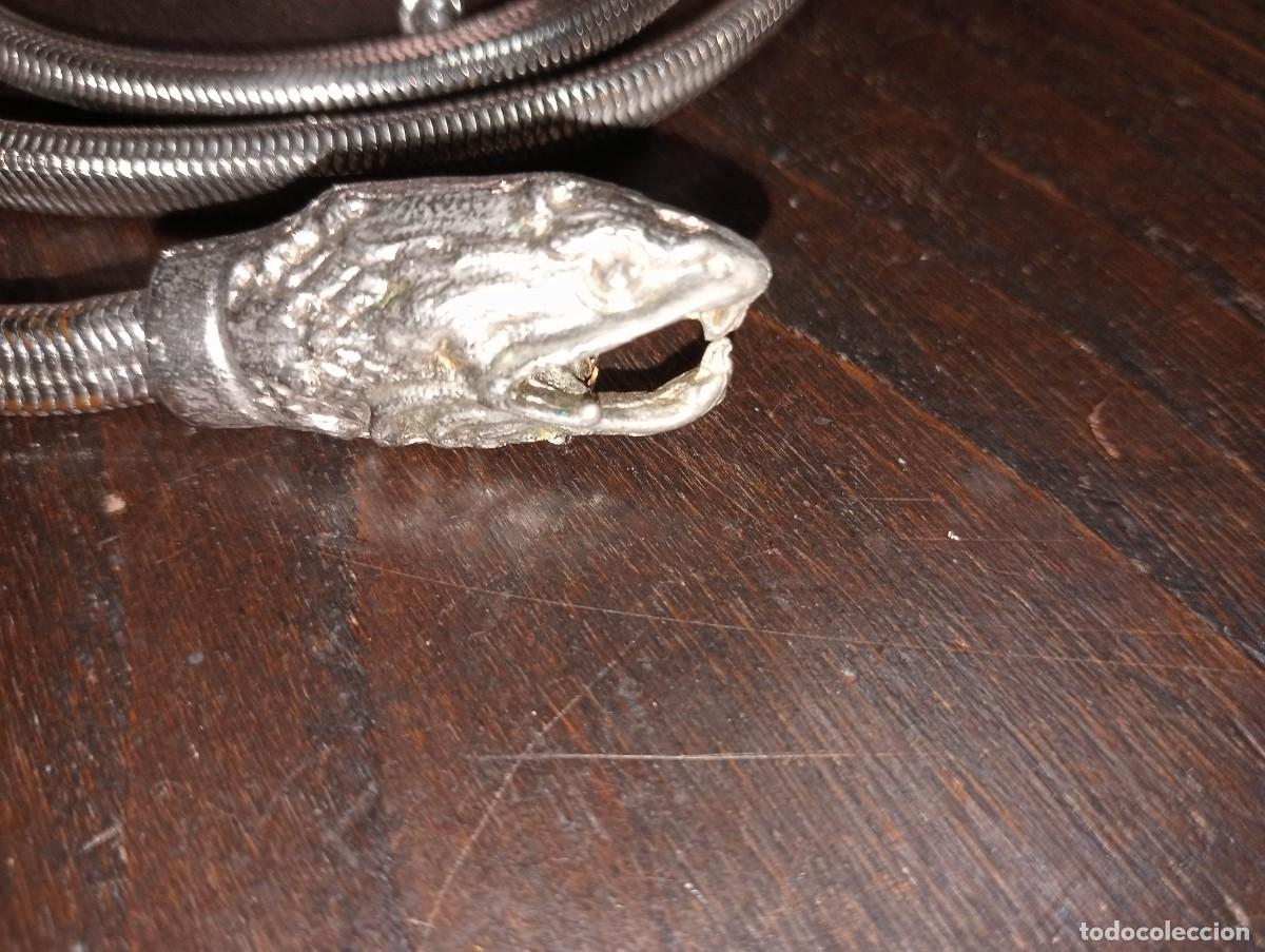 Joyeria: Collar met&aacute;lico de serpiente - Foto 2