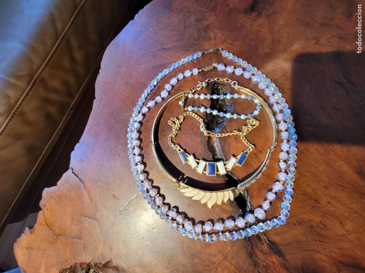 Joyeria: 4 COLLARES Y UNA PULSERA DE BISUTERIA - Foto 1