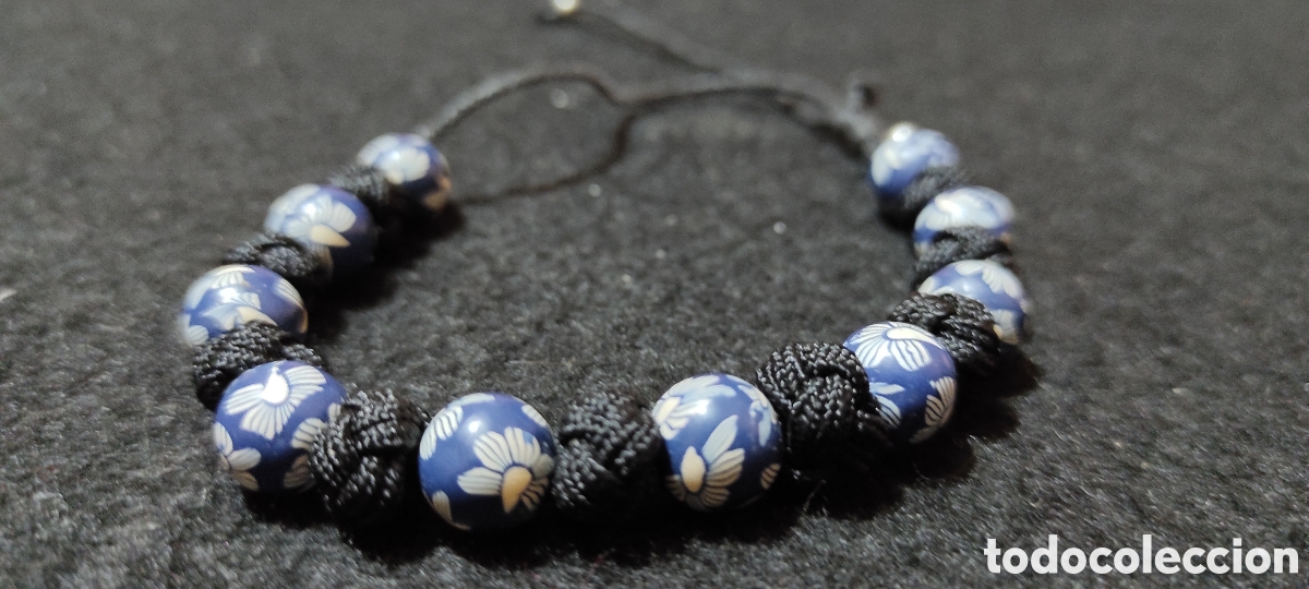 Joyeria: Pulsera con cuentas de porcelana - Foto 1