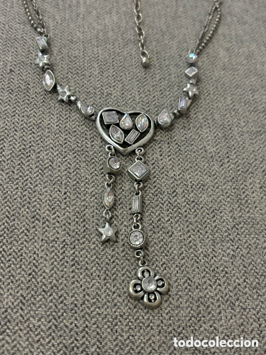 Joyeria: Gargantilla plateada de strass - Foto 2