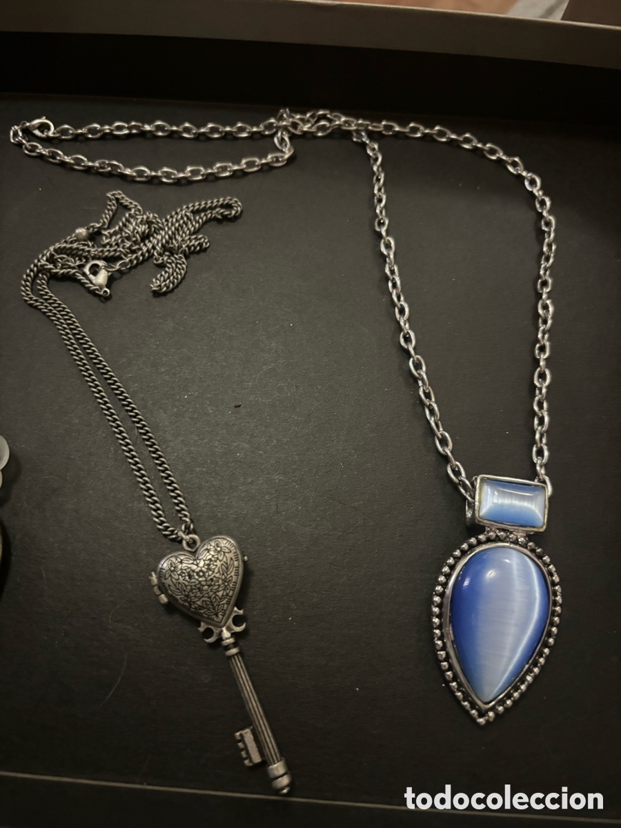 Joyeria: Lote de 3 colgante con cadena - Foto 2