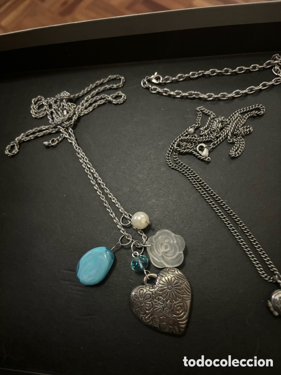 Joyeria: Lote de 3 colgante con cadena - Foto 3
