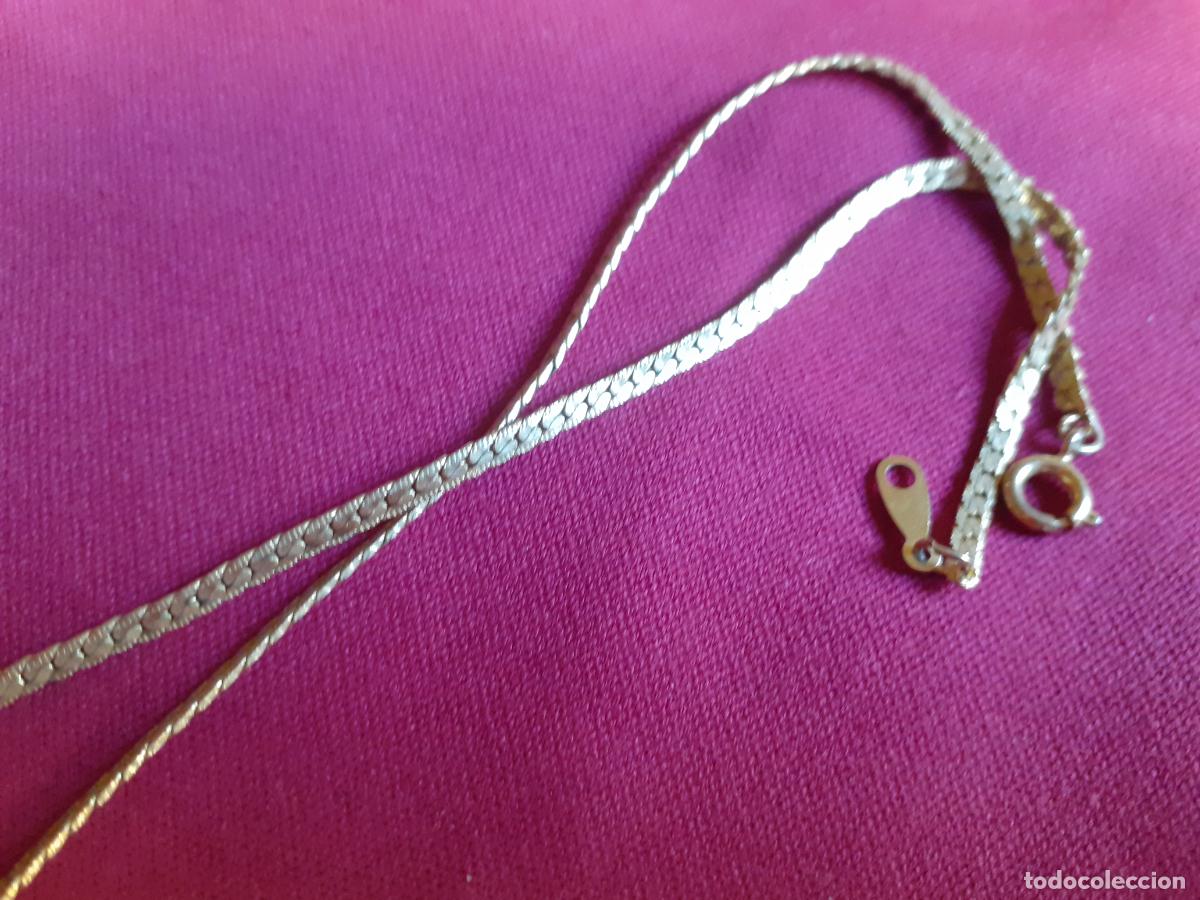 Joyeria: Collar cadena plaque oro - Foto 4