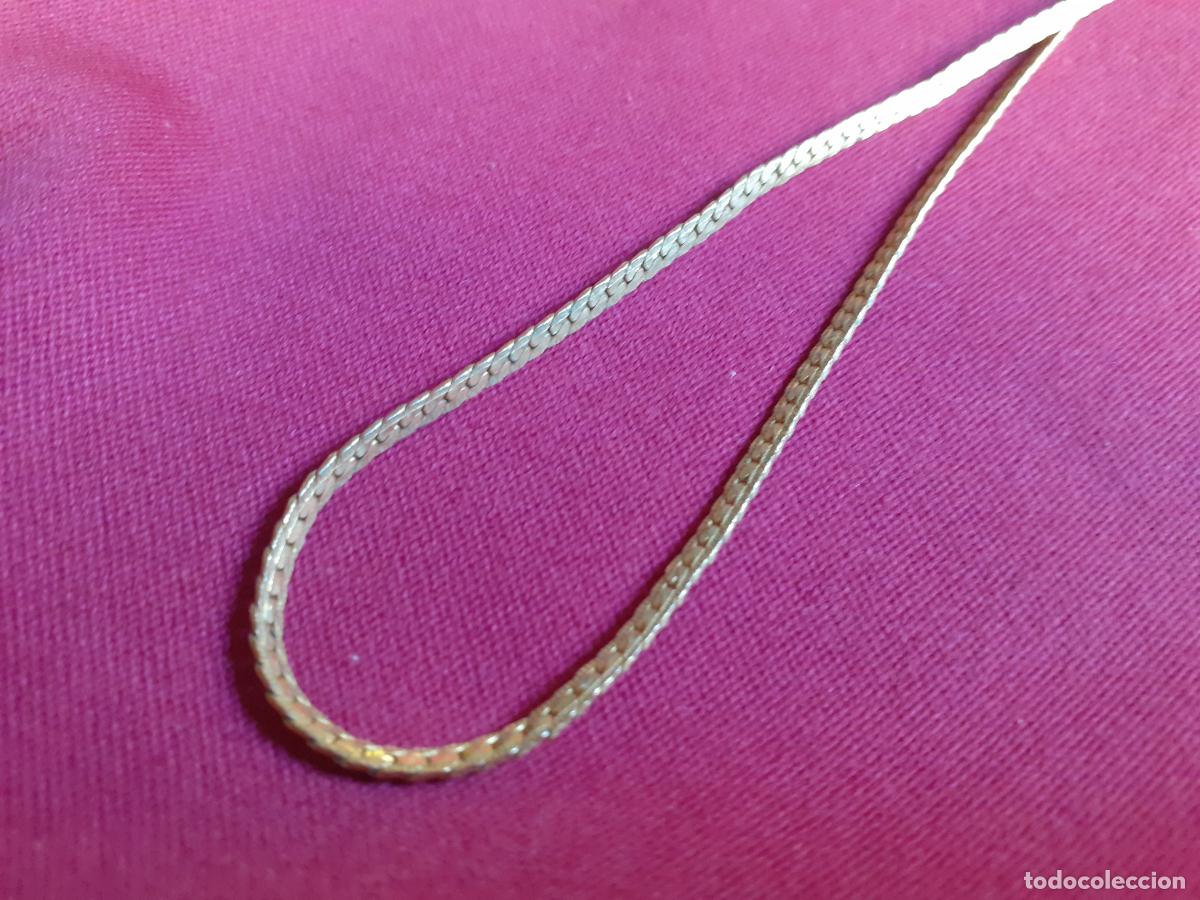 Joyeria: Collar cadena plaque oro - Foto 5
