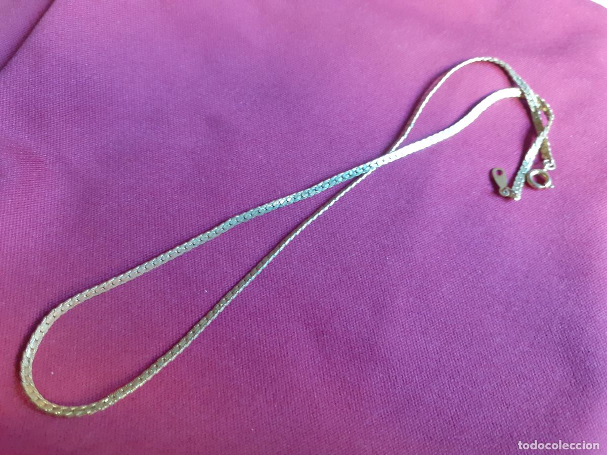 Joyeria: Collar cadena plaque oro - Foto 7