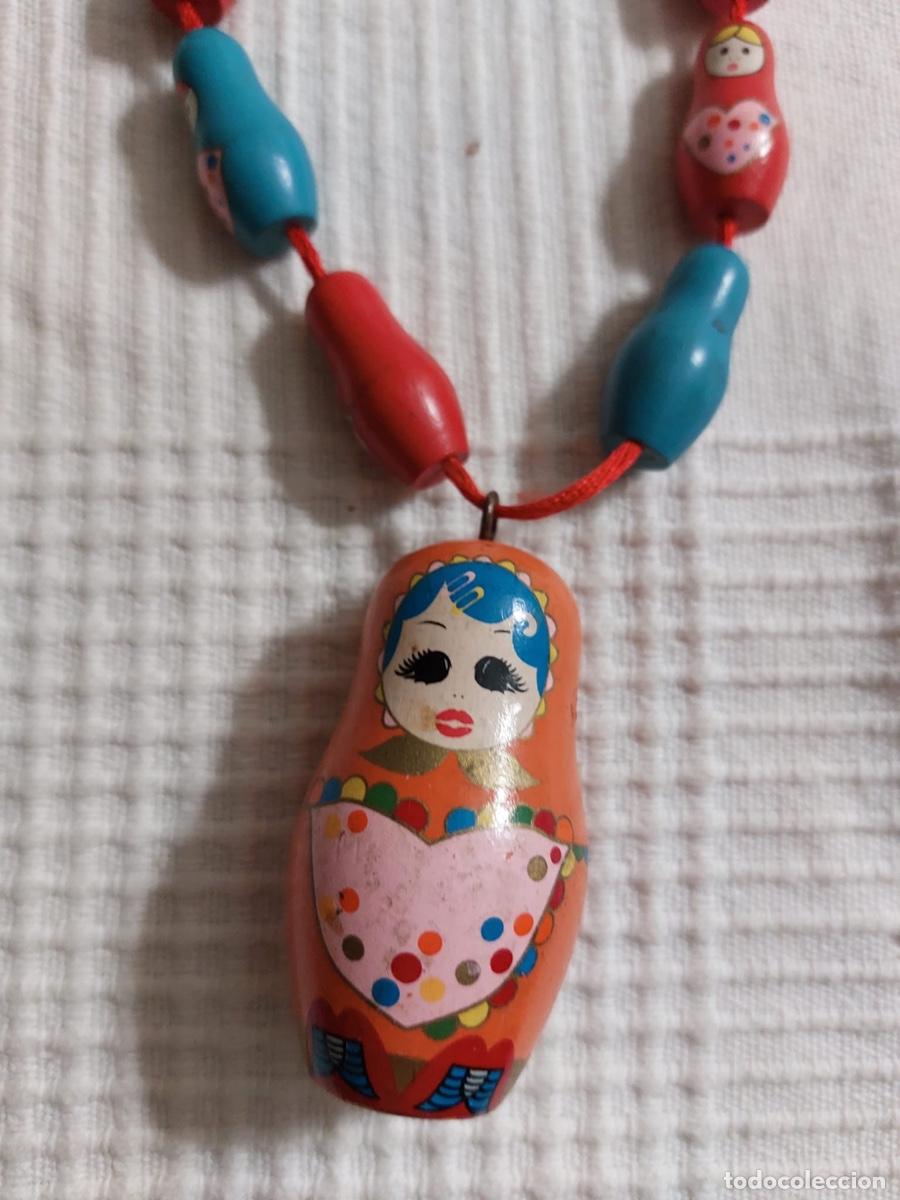 Joyeria: COLLAR MATRIOSKA DE MADERA - Foto 1