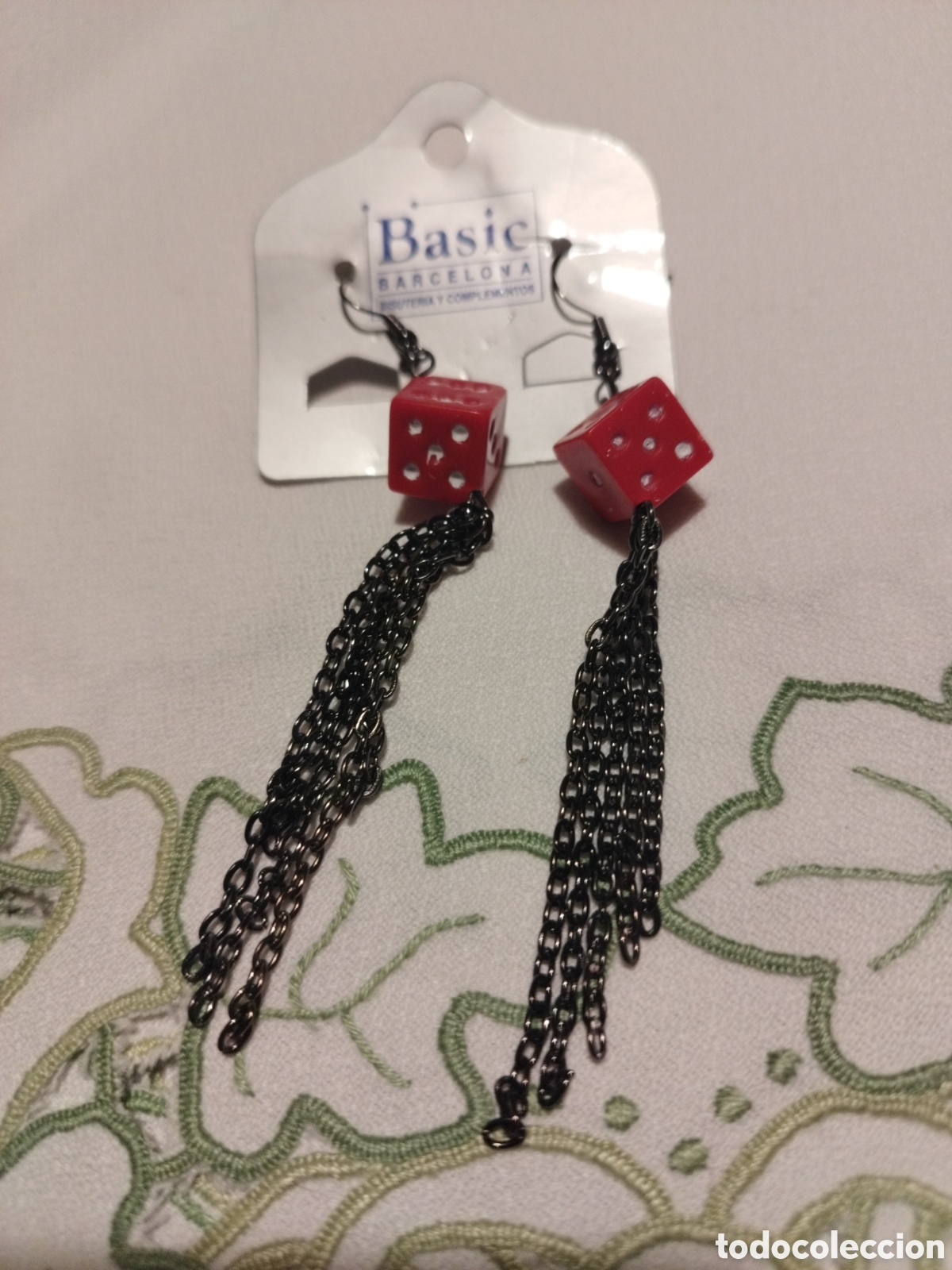Joyeria: Pendientes vintage dados - Foto 1