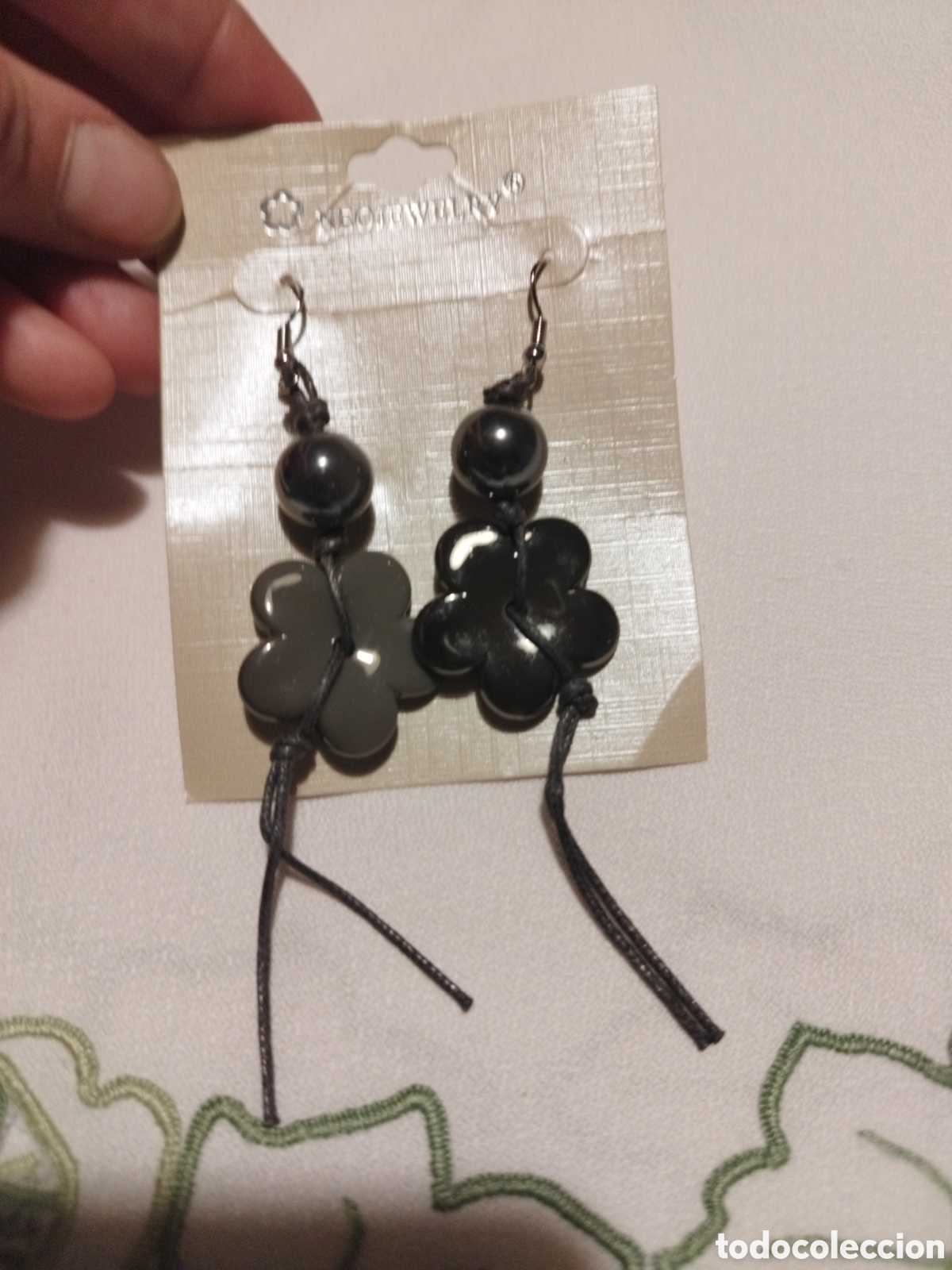 Joyeria: Pendientes vintage flor - Foto 1