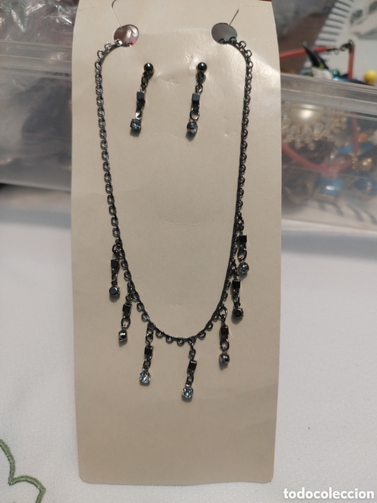 Joyeria: Conjunto brillantitos y cubos - Foto 1