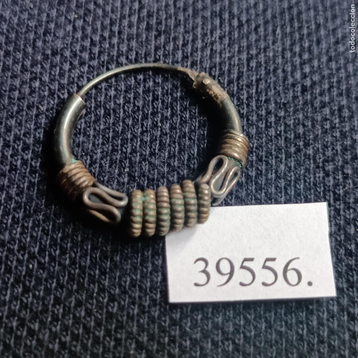 Joyeria: Anillo artesanal de cobr&eacute; o lat&oacute;n. - Foto 1