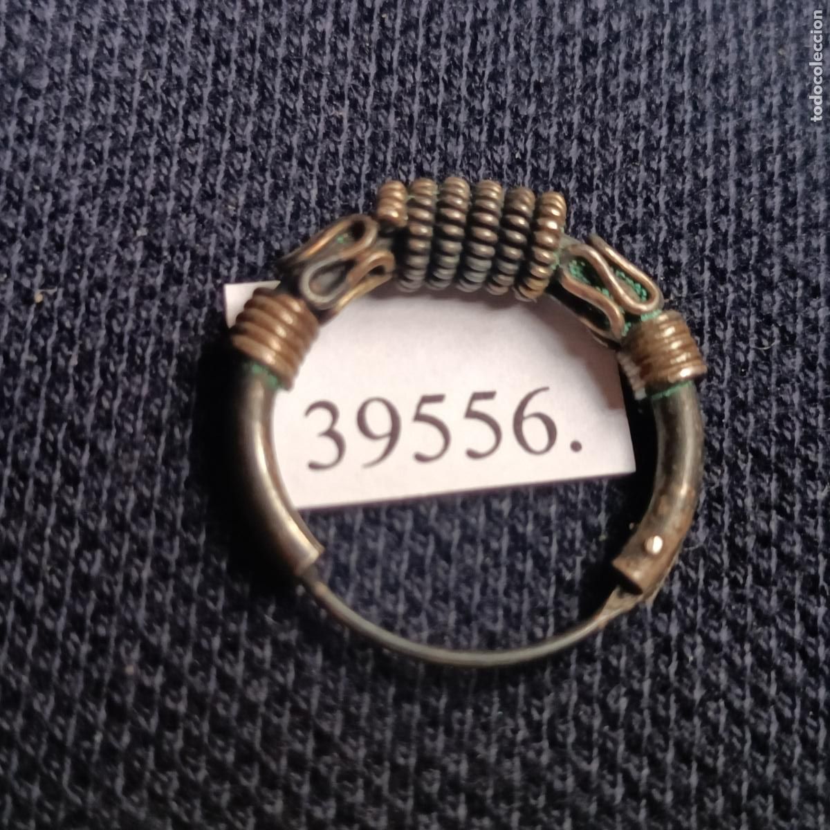 Joyeria: Anillo artesanal de cobr&eacute; o lat&oacute;n. - Foto 3