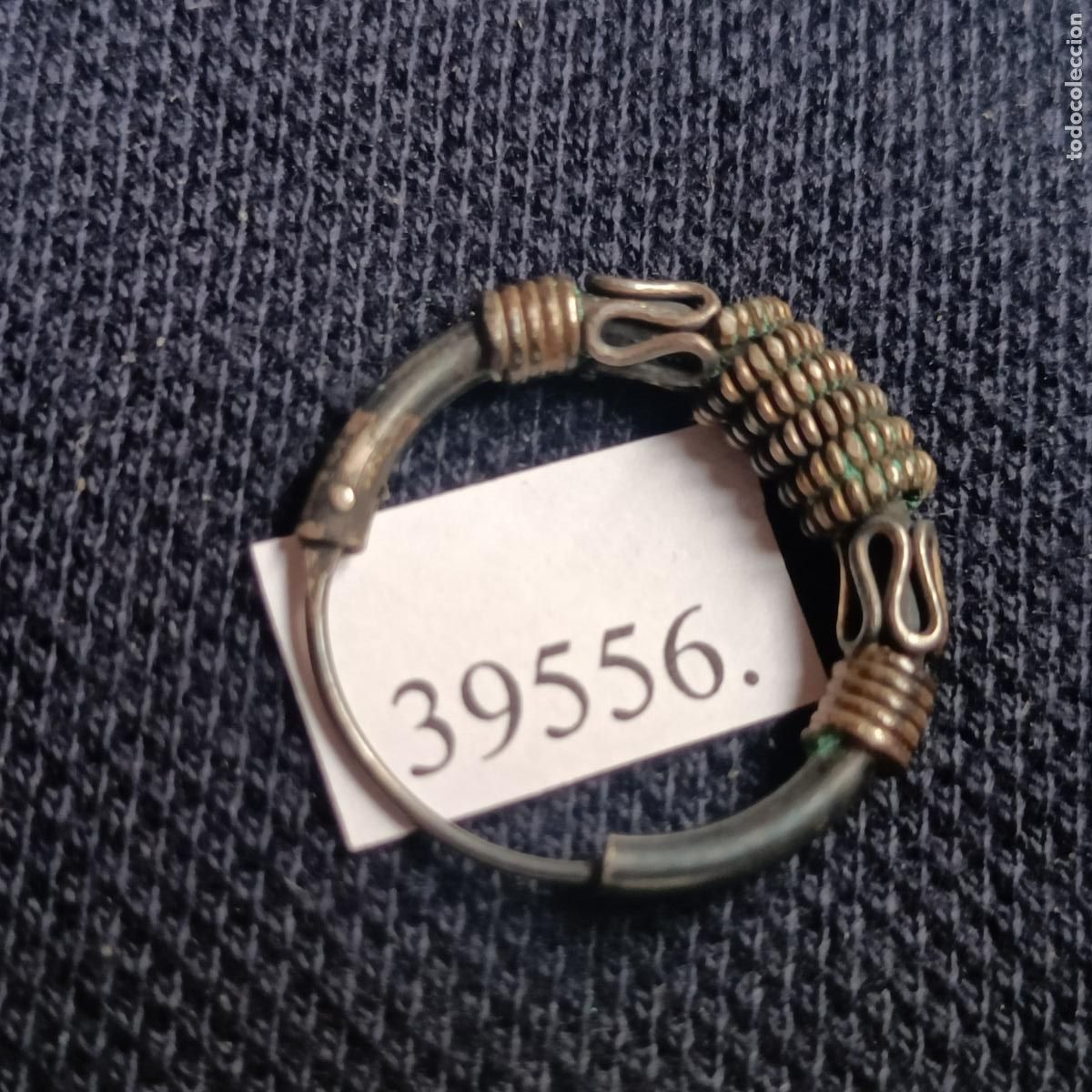 Joyeria: Anillo artesanal de cobr&eacute; o lat&oacute;n. - Foto 4