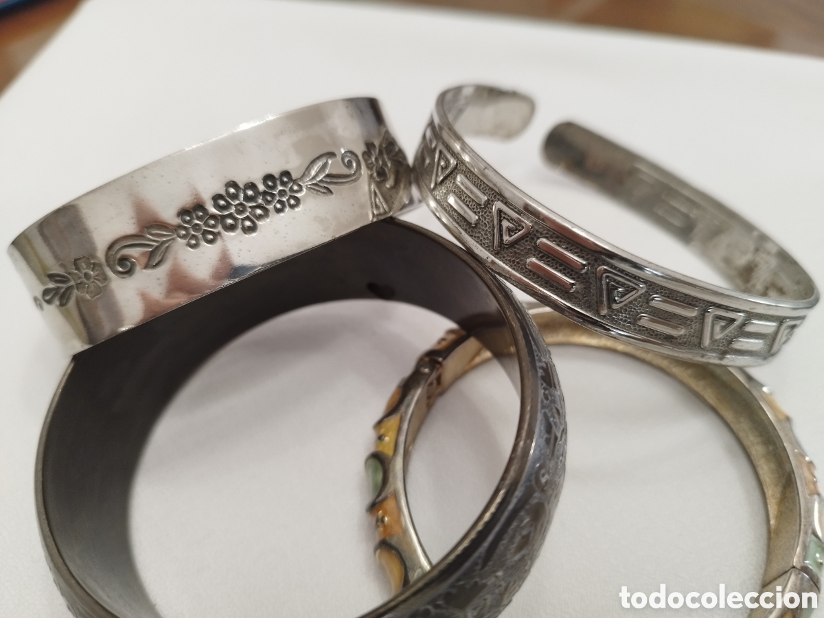 Joyeria: Pulseras de metal vintage - Foto 4