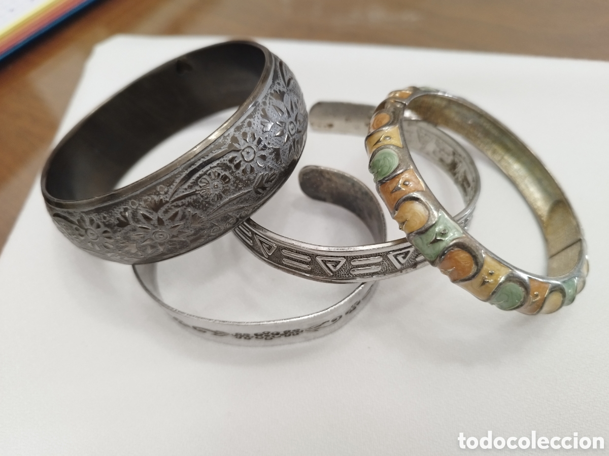 Joyeria: Pulseras de metal vintage - Foto 1