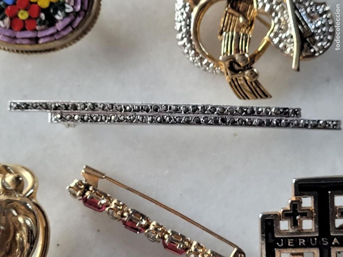 Joyeria: 6 BROCHES DE BISUTERIA - Foto 6