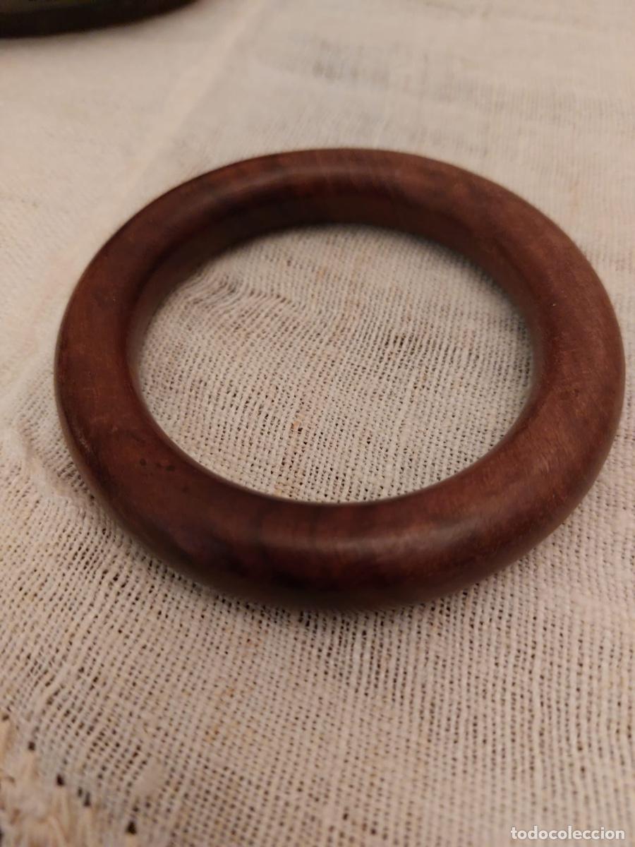 Joyeria: PULSERA DE MADERA DE UNOS 7 CM. DE DIAMETRO - Foto 1