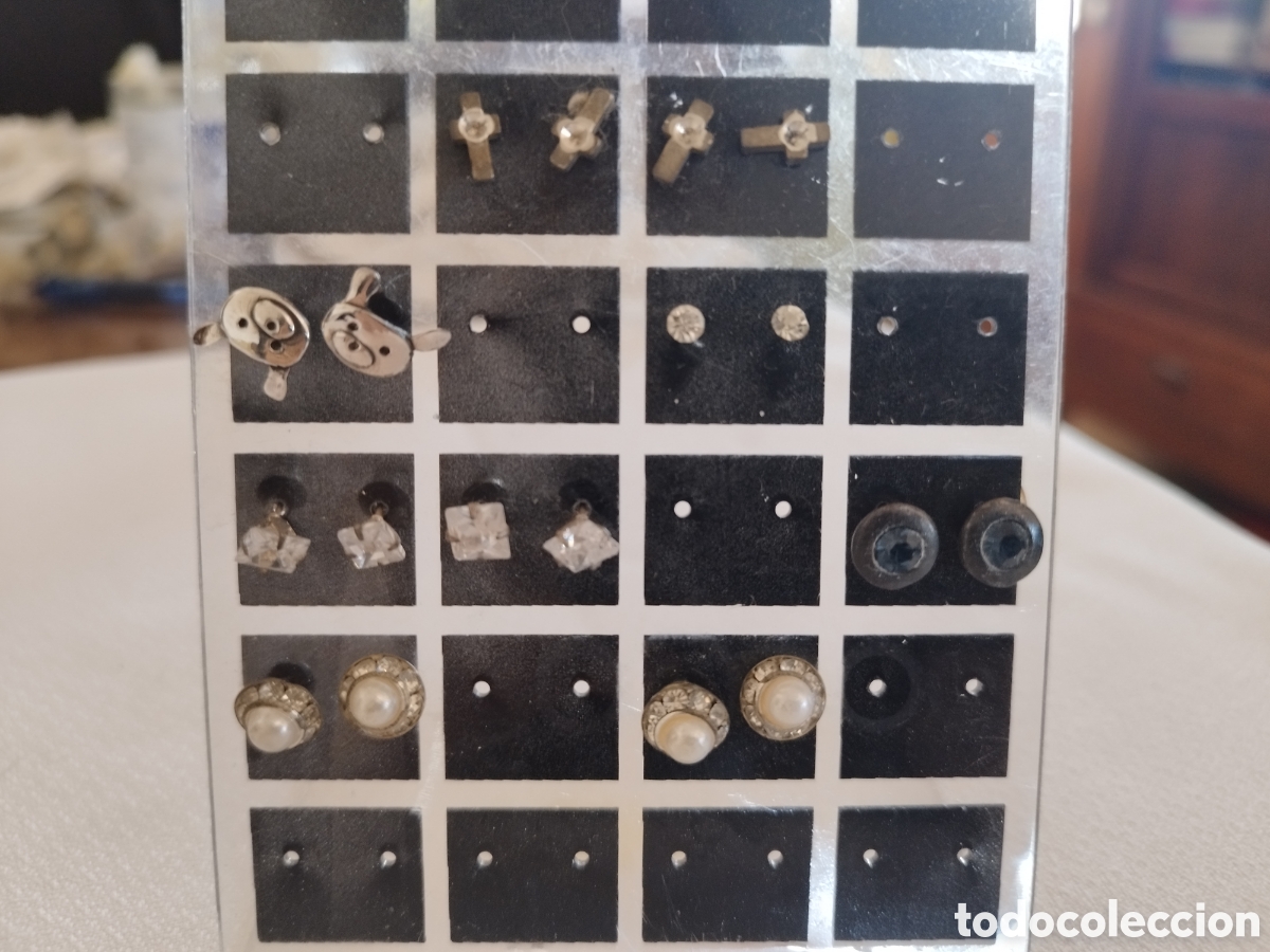 Joyeria: Pendientes peque&ntilde;os bot&oacute;n - Foto 1