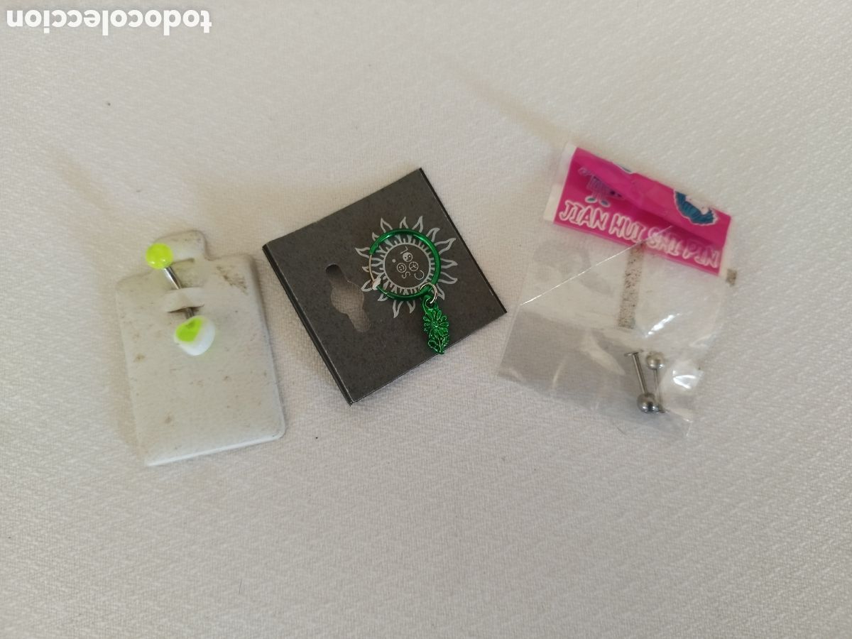 Joyeria: Lote 3 piercing distintos - Foto 1