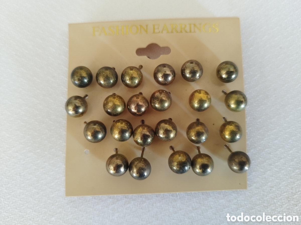 Joyeria: Pendientes dorados bola - Foto 1