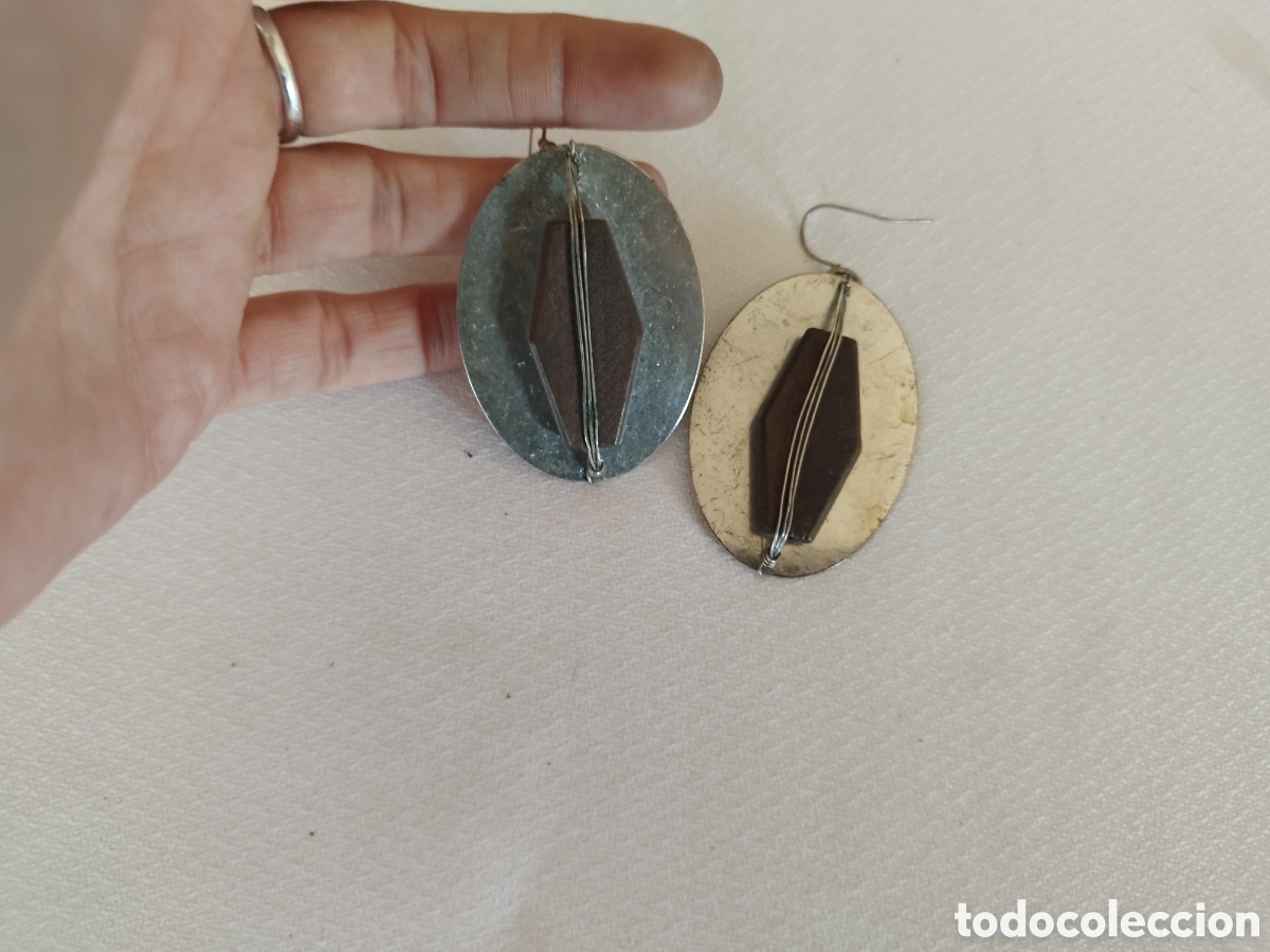 Joyeria: Pendientes grandes vintage - Foto 2