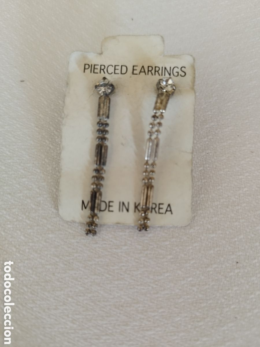 Joyeria: Pendientes largos brillantitos - Foto 1