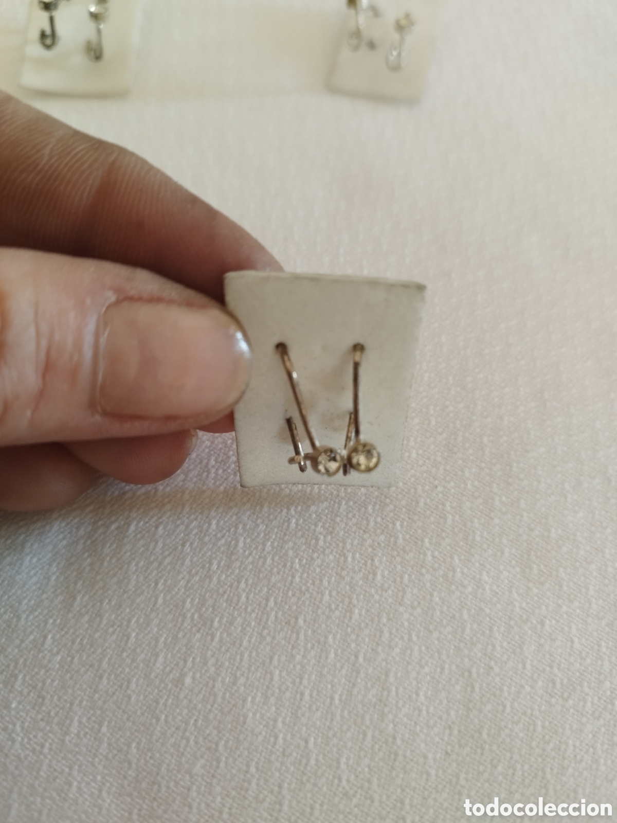 Joyeria: Pendientes brillantito vintage - Foto 1