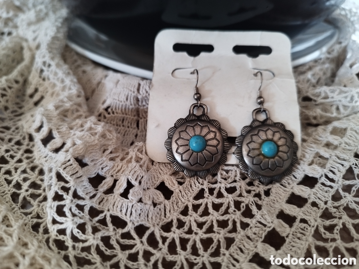 Joyeria: Pendientes metal vintage - Foto 2