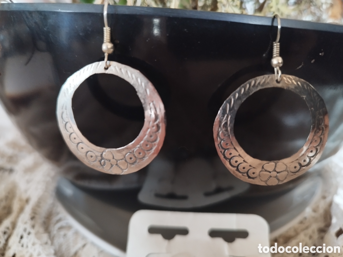 Joyeria: Pendientes metal vintage - Foto 3