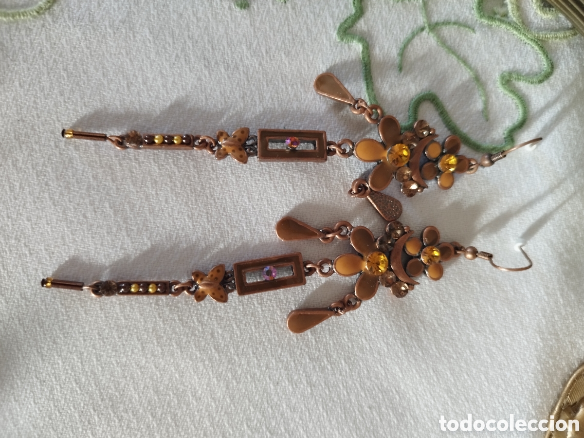 Joyeria: Pendientes largos vintage - Foto 2