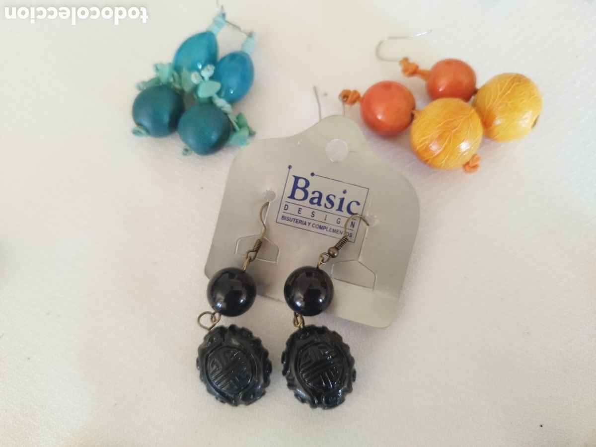 Joyeria: Pendientes vintage a elegir. Precio por par. - Foto 1