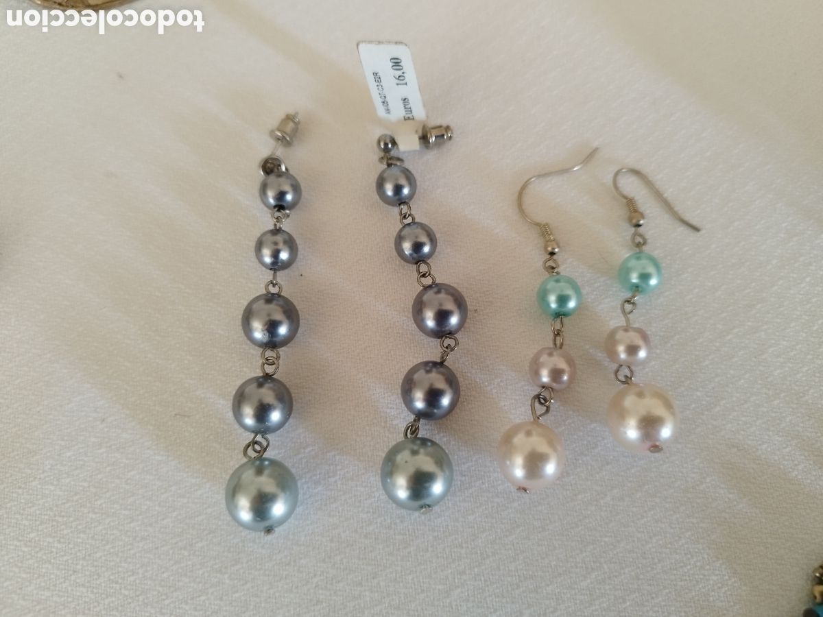 Joyeria: Pendientes perlas largos - Foto 1