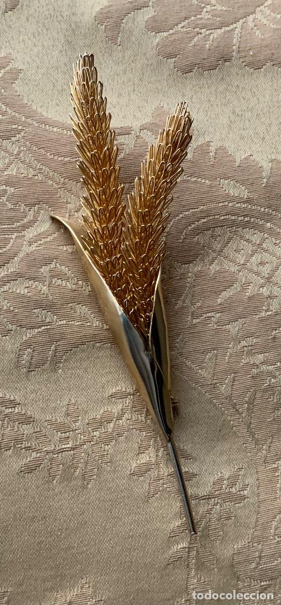 Joyeria: BROCHE VINTAGE ESPIGAS DE TRIGO - Foto 2