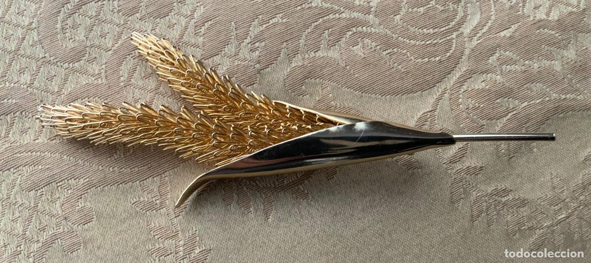 Joyeria: BROCHE VINTAGE ESPIGAS DE TRIGO - Foto 4