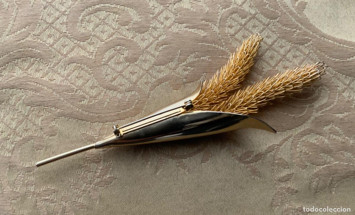 Joyeria: BROCHE VINTAGE ESPIGAS DE TRIGO - Foto 9