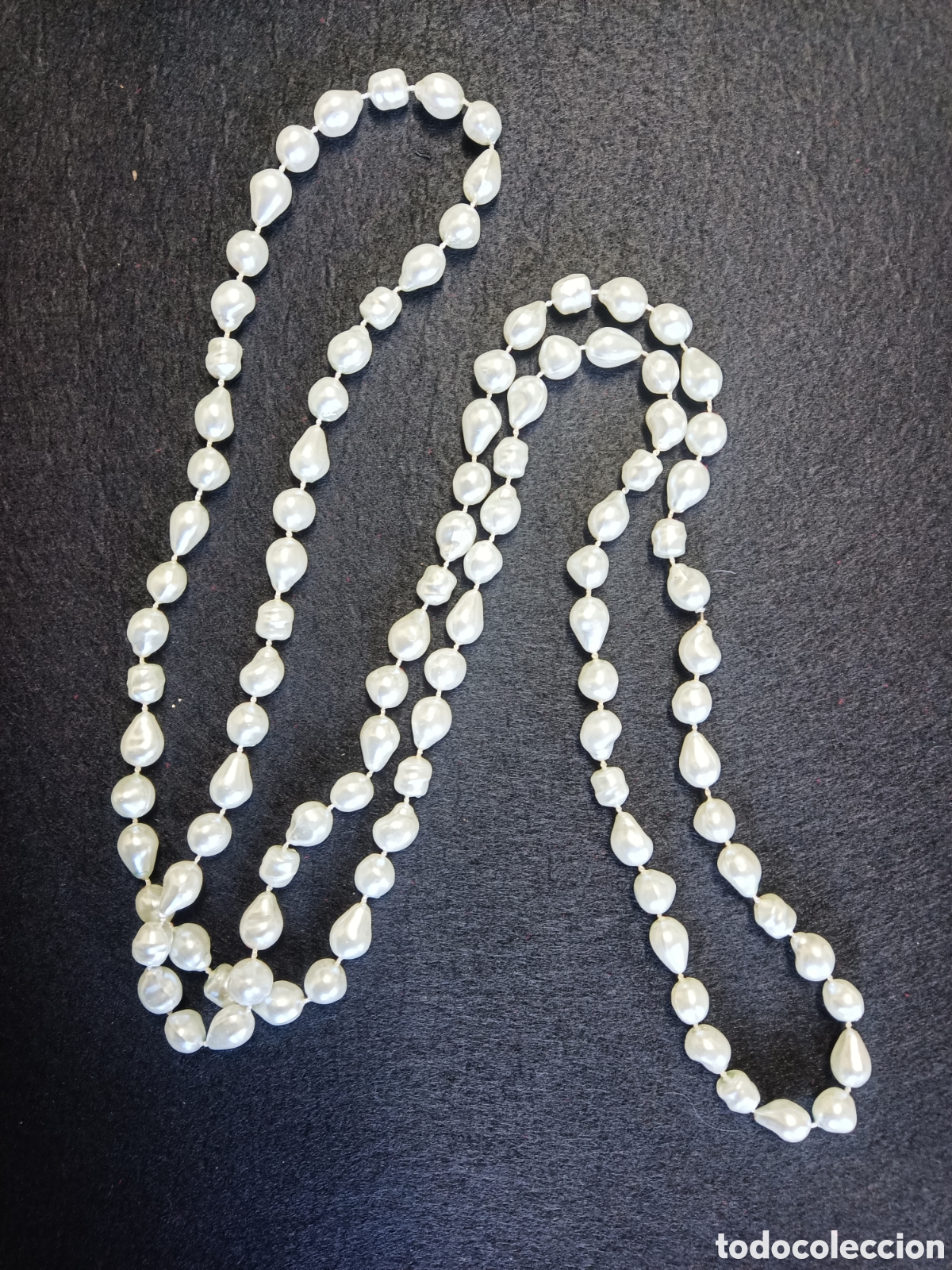 Joyeria: Collar muy largo imitaci&oacute;n de perlas - Foto 1