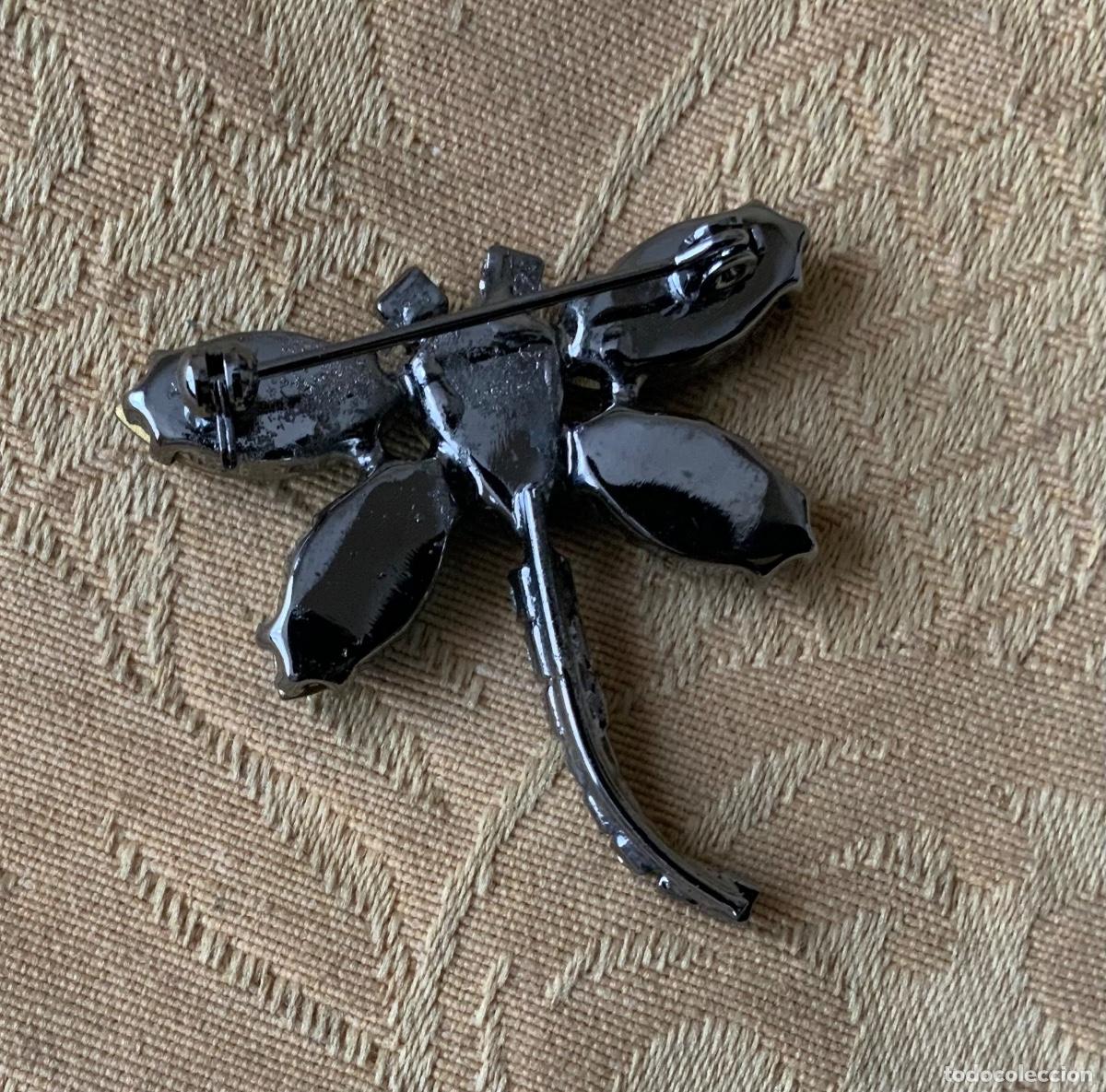 Joyeria: BROCHE LIB&Eacute;LULA CRISTALES AZULES - Foto 4