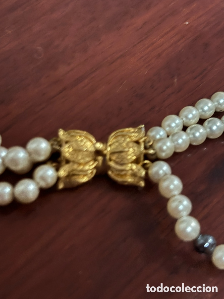 Joyeria: Gargantilla perlas de imitaci&oacute;n cierre 925 - Foto 2