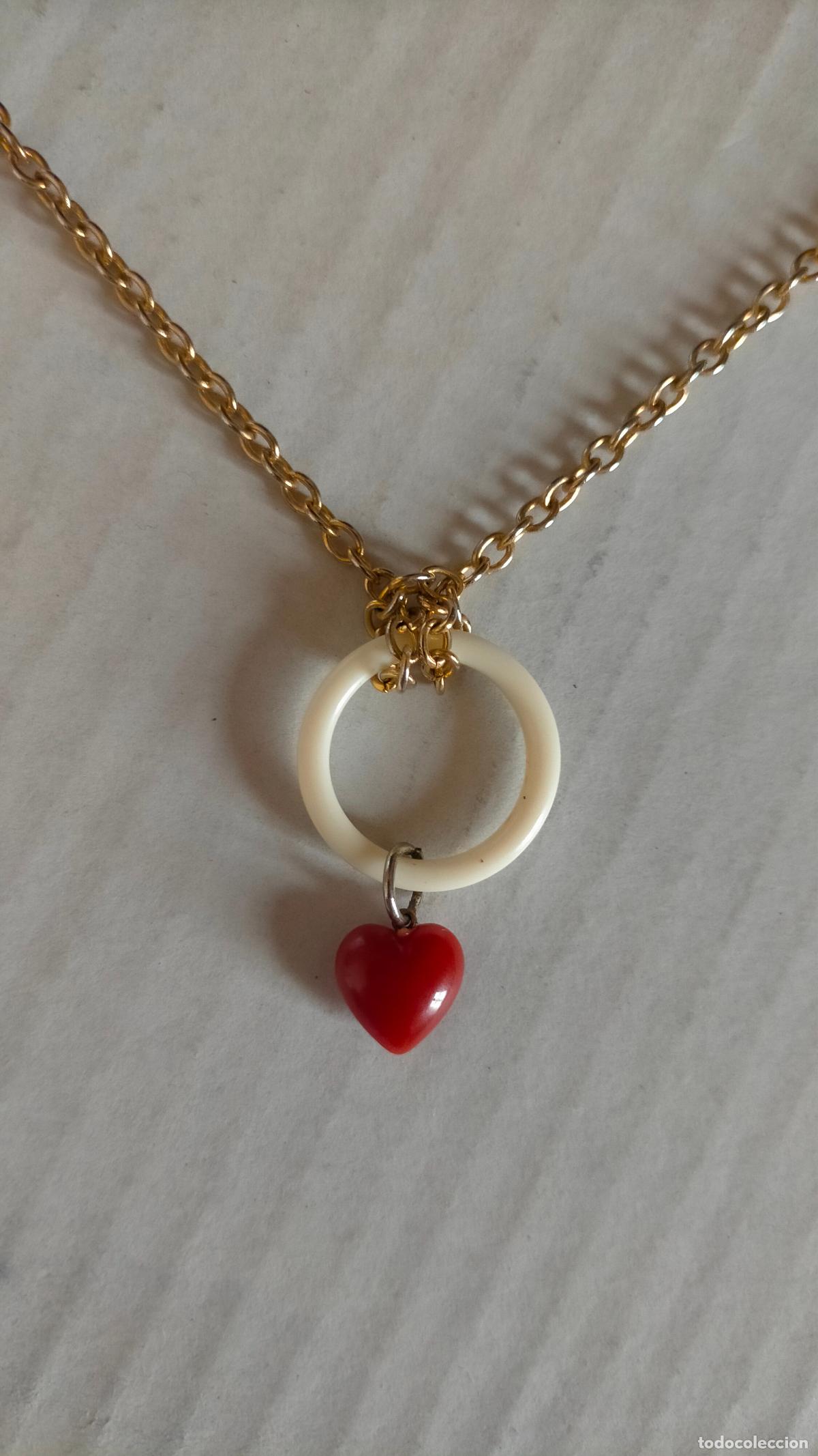 Joyeria: colgante aro y corazon , ideal collar o pulsera . - Foto 2