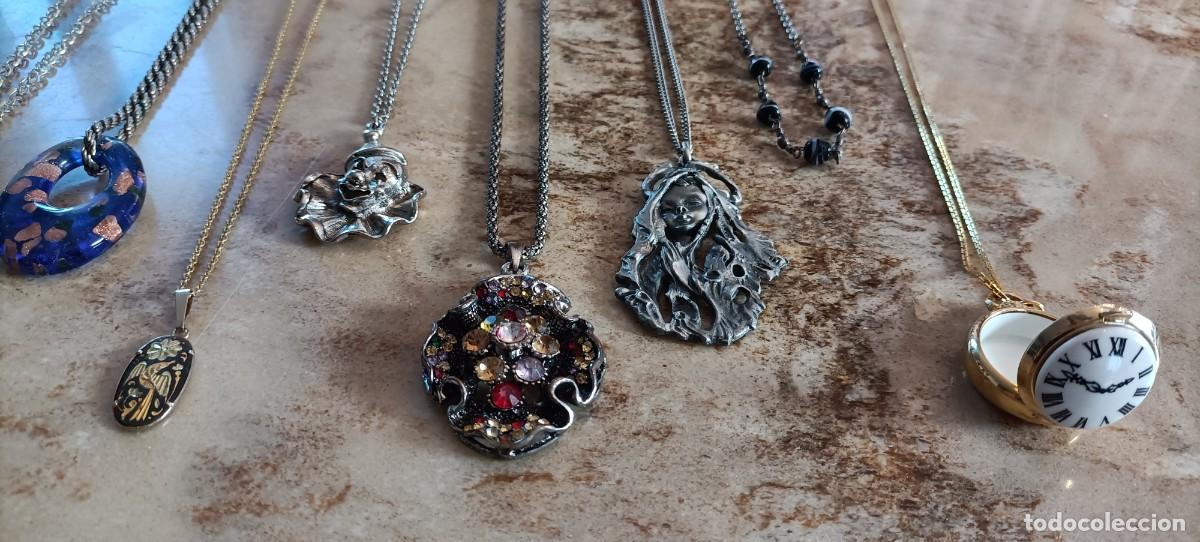 Joyeria: Lote de Colgantes diferentes materiales - Foto 5