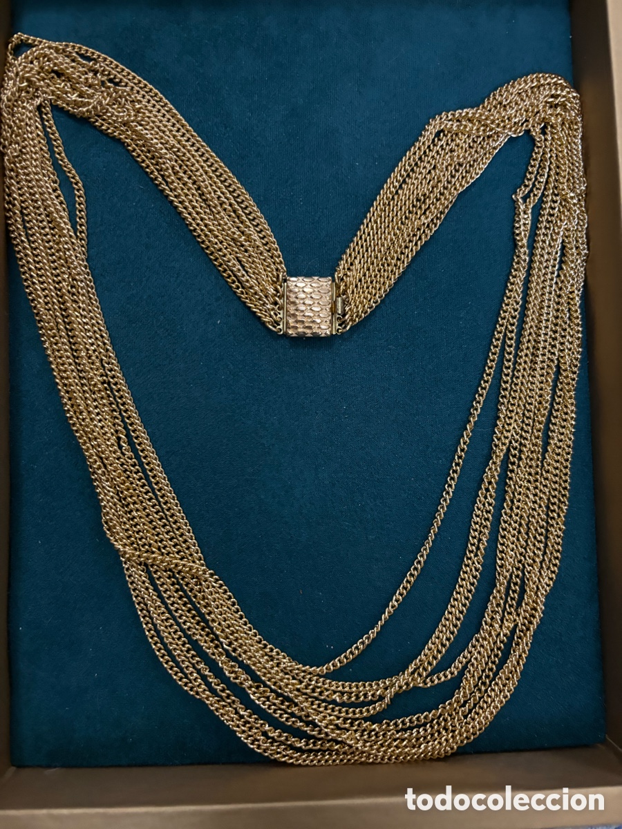 Joyeria: Collar cadenas dorado - Foto 1