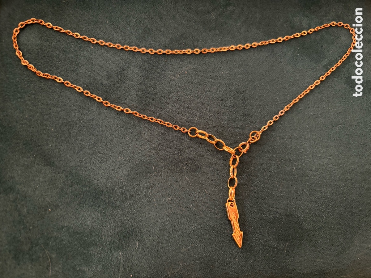 Joyeria: Fina gargantilla dorada flecha - Foto 1