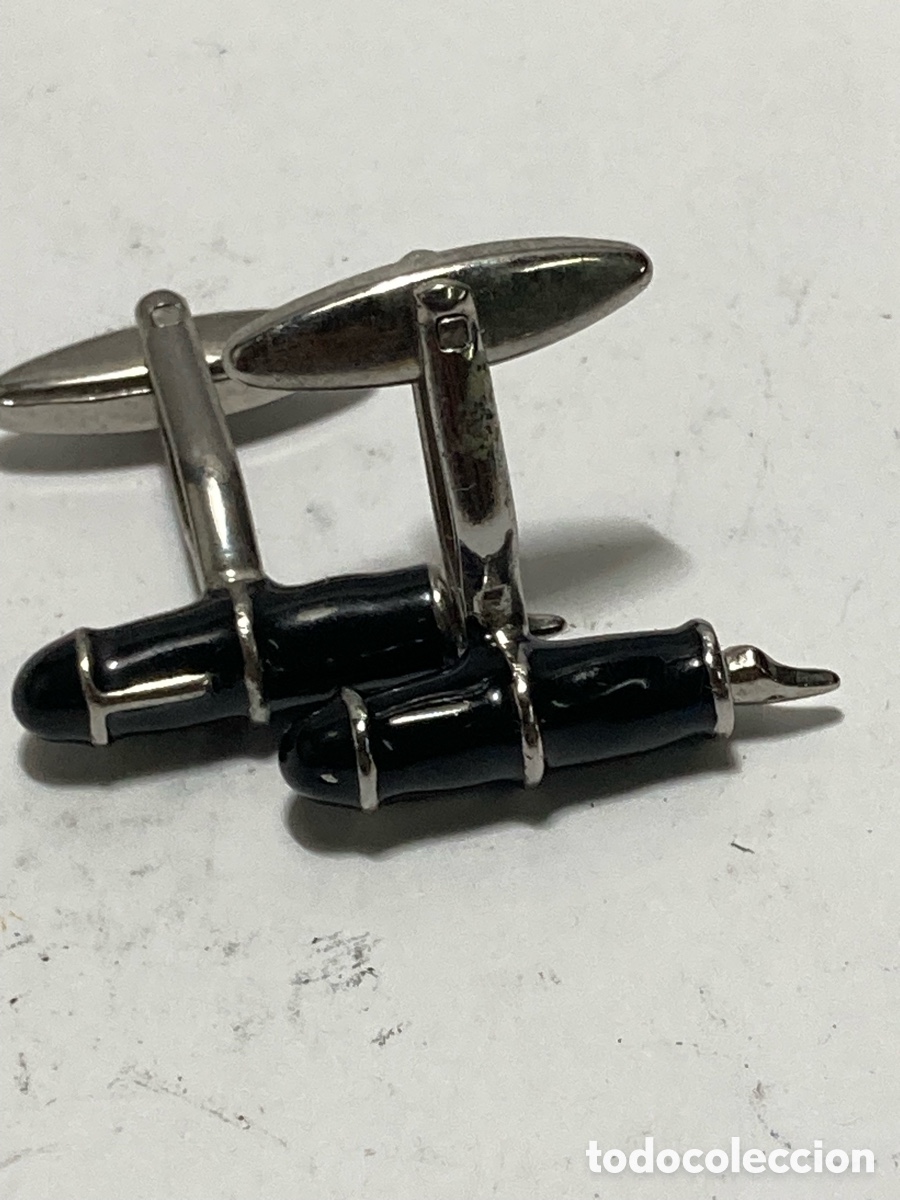 Joyeria: Gemelos pluma estilogr&aacute;fica /G23 - Foto 3