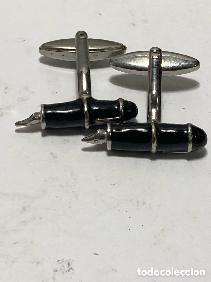 Joyeria: Gemelos pluma estilogr&aacute;fica /G23 - Foto 1