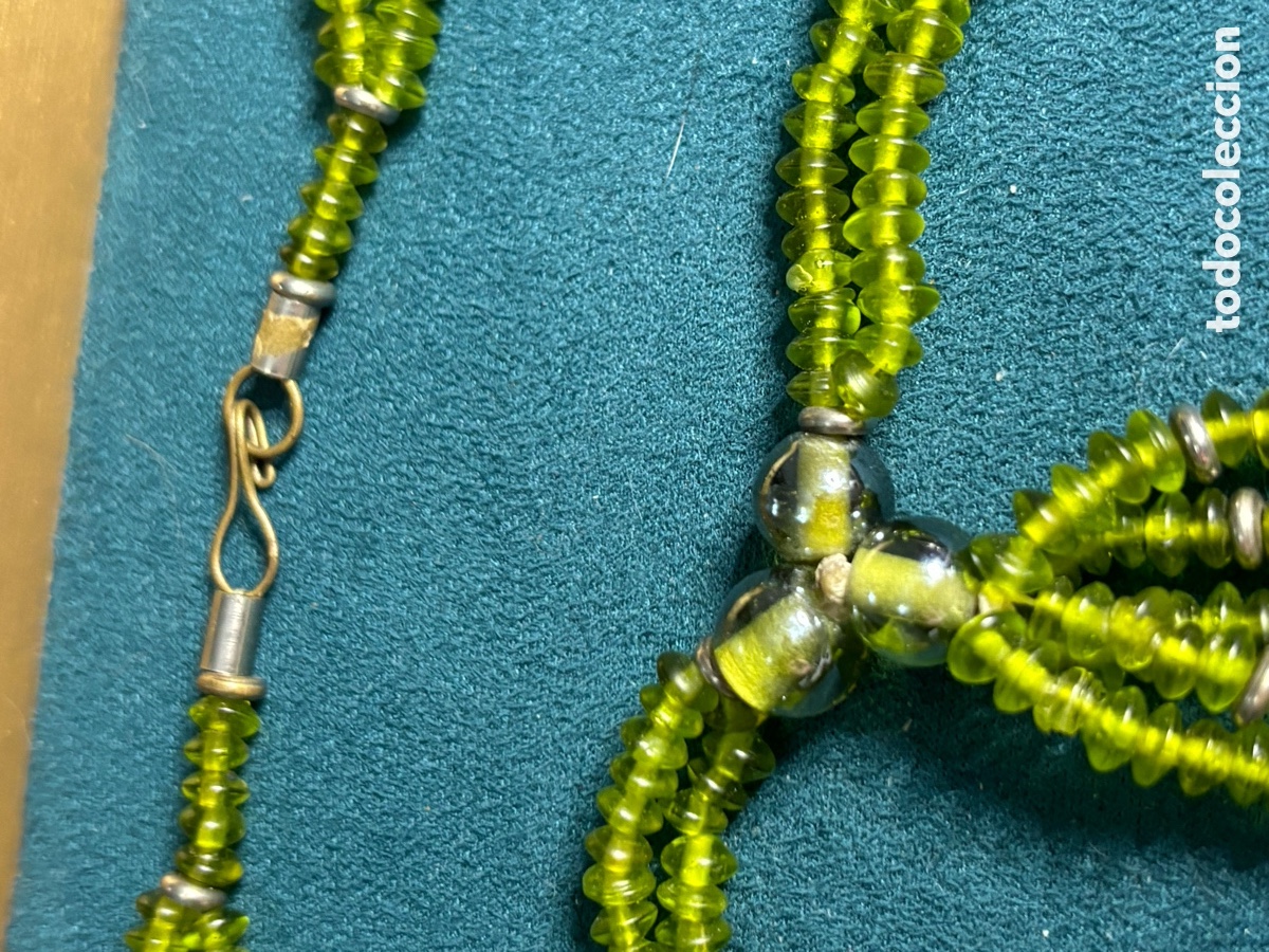 Joyeria: Collar verde vintage - Foto 2