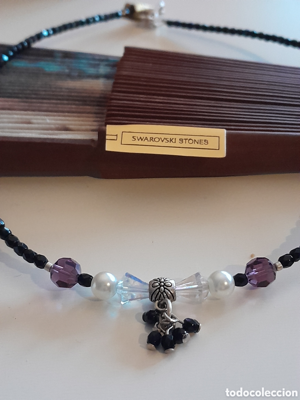 Joyeria: GARGANTILLA DE CRISTAL DE LOS 90 - Foto 3