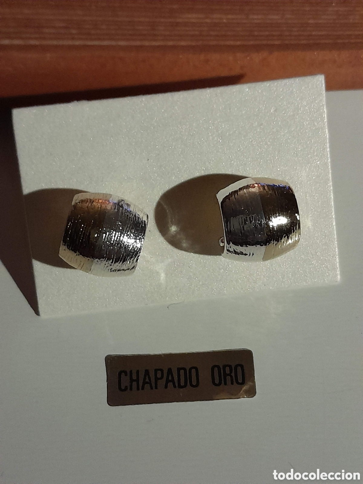 Joyeria: PENDIENTES BICOLOR DE ESTILO CARTIER.PRESION - Foto 2